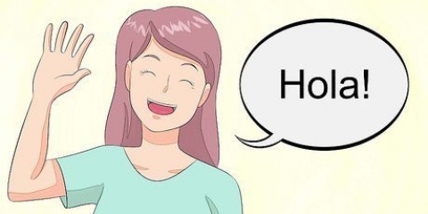 Voer 'n basiese gesprek in spaans