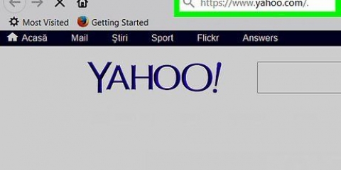 Stuur 'n boodskap aan met yahoo mail