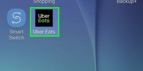 Kanselleer 'n uber eats-bestelling