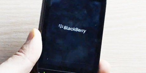 Stel 'n blackberry terug