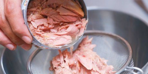 Een broodje tonijnsalade maak