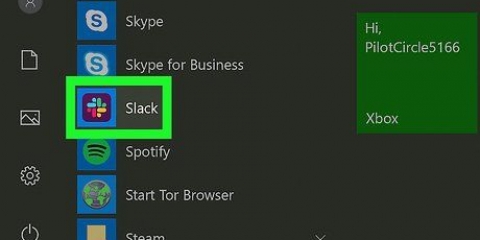 Formateer 'n kode op slack op 'n rekenaar of mac