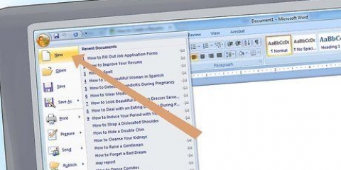 Een cv maak in word