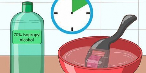 Gebruik 'n derma roller