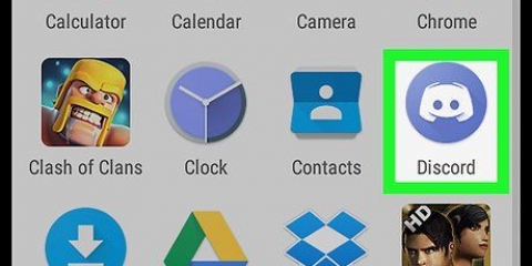 Verlaat 'n discord-bediener op android
