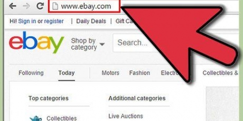 Die opening van 'n ebay-rekening