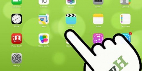 Plaas 'n e-boek op die ipad