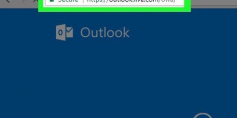 Skep 'n e-posrekening in microsoft outlook