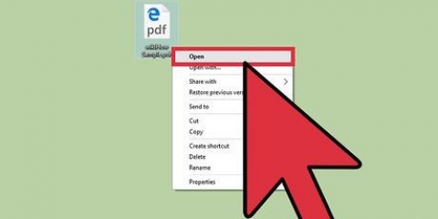 Stoor 'n enkele bladsy vanaf 'n pdf