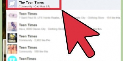 Hou op om 'n facebook-bladsy te like