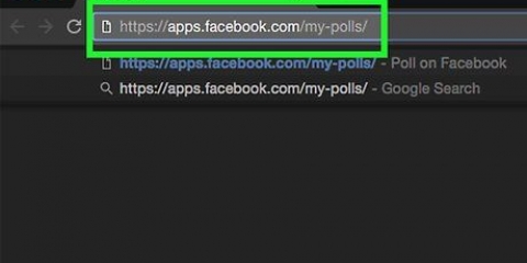Stel 'n facebook-peiling op