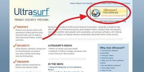 Omseil 'n firewall of internetfilter