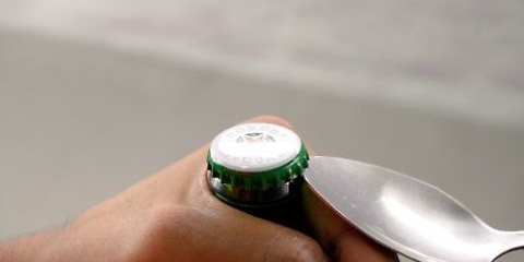 Een fles openmaken zonder flessenopener