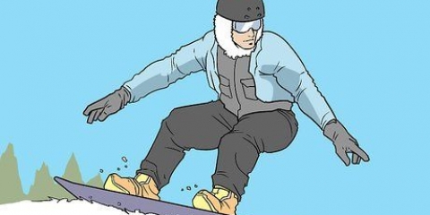 Doen 'n frontside 360 ​​op 'n snowboard