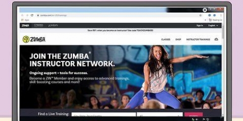 Word 'n gesertifiseerde zumba-instrukteur