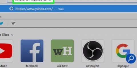 Herstel 'n gekapte yahoo-rekening