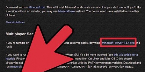 Stel 'n gekraakte minecraft-bediener op