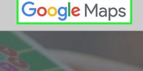 Skep 'n persoonlike kaart met google