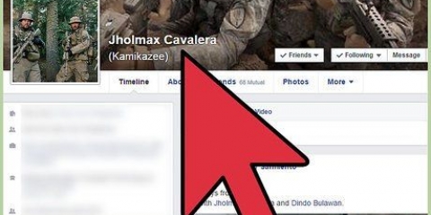 Begin 'n gesprek met 'n ou op facebook