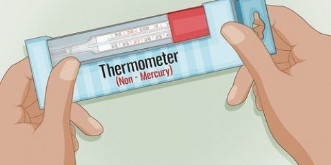 Gebruik 'n glastermometer