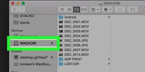 Plaas 'n google doc op 'n usb-stokkie
