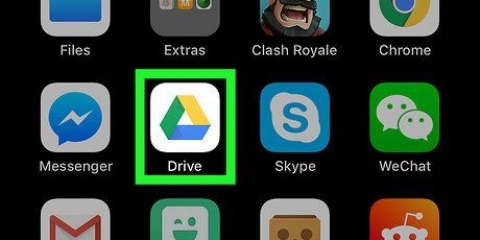 Laai 'n google drive-kaart op iphone of ipad af