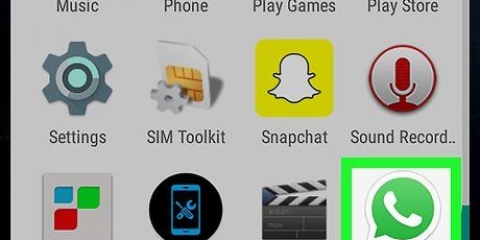Blokkeer 'n groep op whatsapp op android
