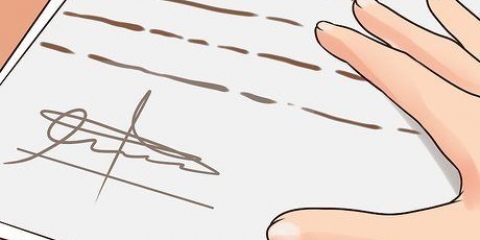 Een handtekening vervalsen