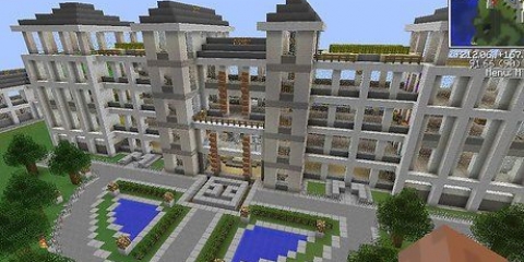 Bou 'n herehuis in minecraft