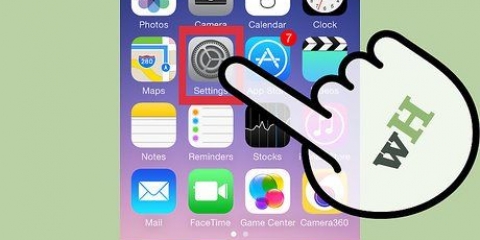 Sinkroniseer 'n hotmail-rekening op 'n iphone