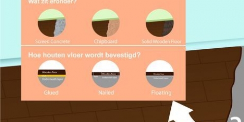 Verwydering van 'n houtvloer