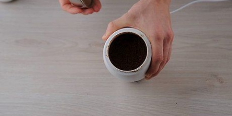Een ys latte maak