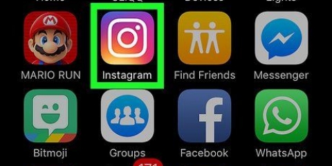 Vee 'n instagram-rekening uit