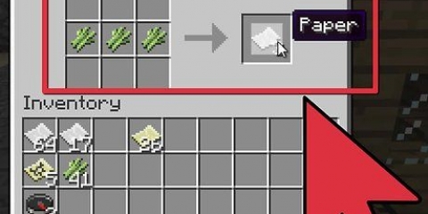 Maak 'n kaart in minecraft