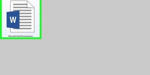 Skep 'n kalender in word