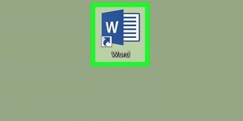 Voeg 'n reël in word by