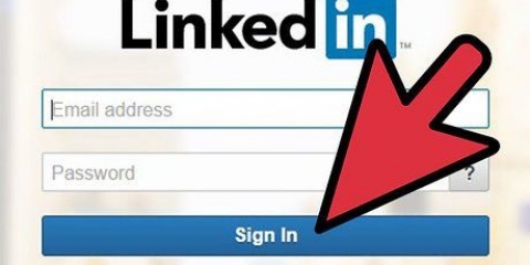 Vee 'n linkedin-rekening uit