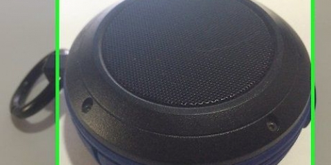 Koppel 'n luidspreker aan jou iphone via bluetooth