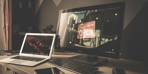 Koppel 'n macbook air aan 'n monitor