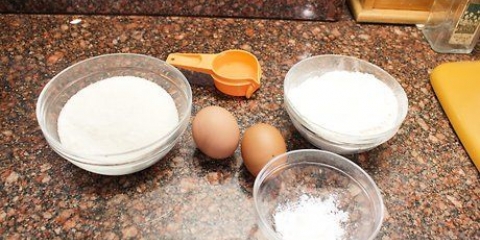 Een maklike, lugtige koek maak