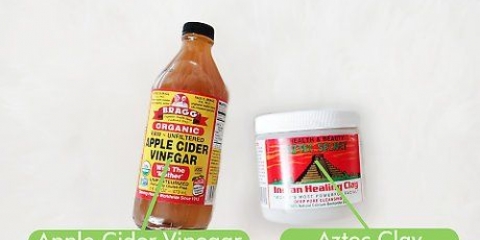 Gebruik 'n bentoniet klei masker