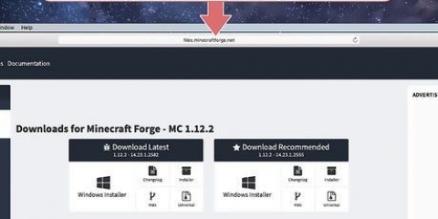 Laai 'n minecraft-mod op 'n mac af
