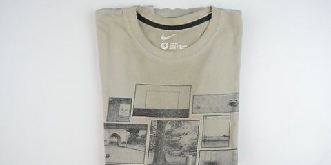 Maak 'n moulose hemp van 'n t-hemp