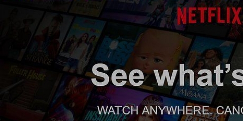 Skep 'n netflix-rekening