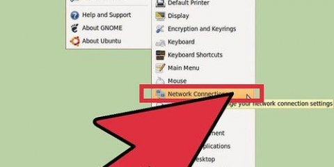 Konfigureer 'n netwerk in ubuntu