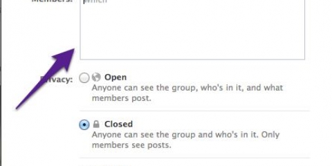 Skep 'n nuwe groep op facebook