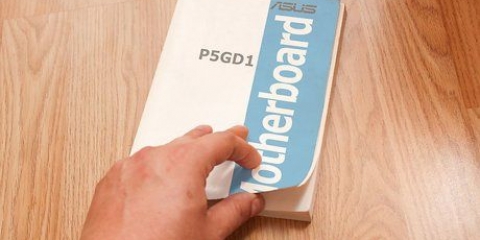 Die installering van 'n nuwe verwerker