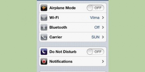 Blokkeer 'n nommer op jou iphone