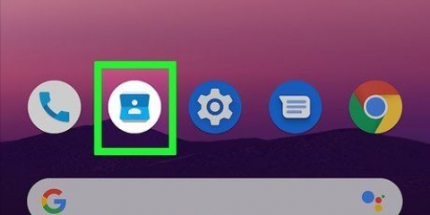 Deblokkeer 'n nommer op android