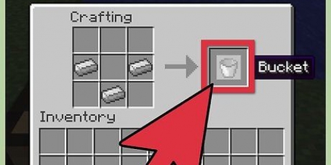 Skep 'n oneindige watervoorraad in minecraft